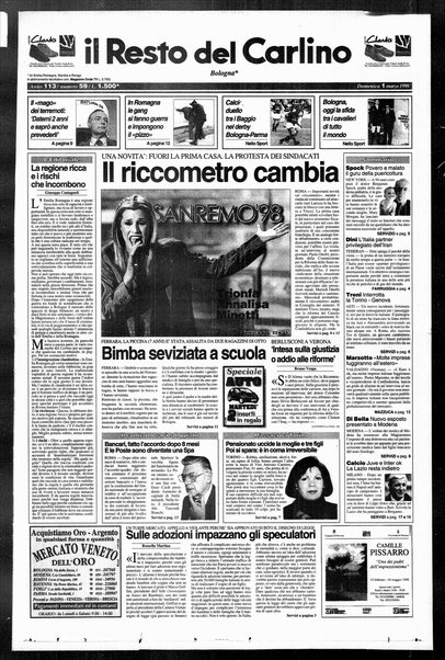 Il Resto del Carlino : giornale dell'Emilia